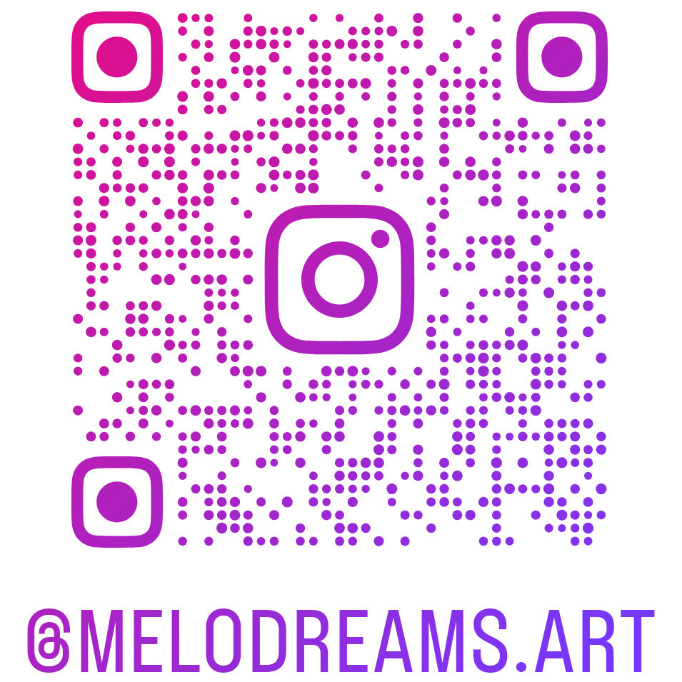 Instagram QR Code @melodreams.art